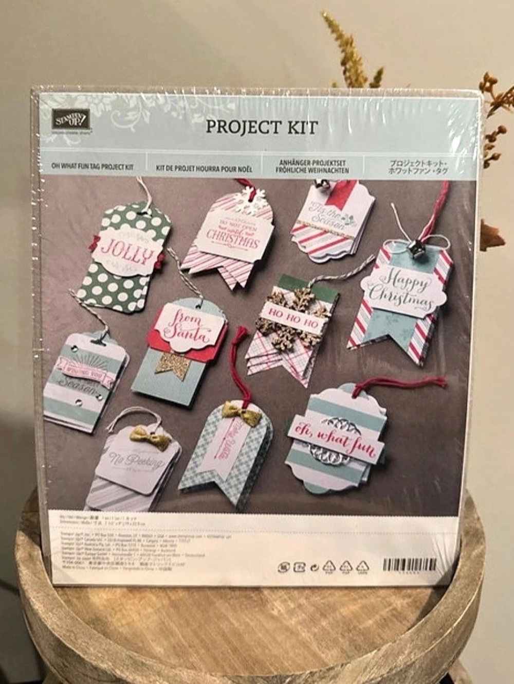 Simple Stories Project Kit Christmas Tags NWT